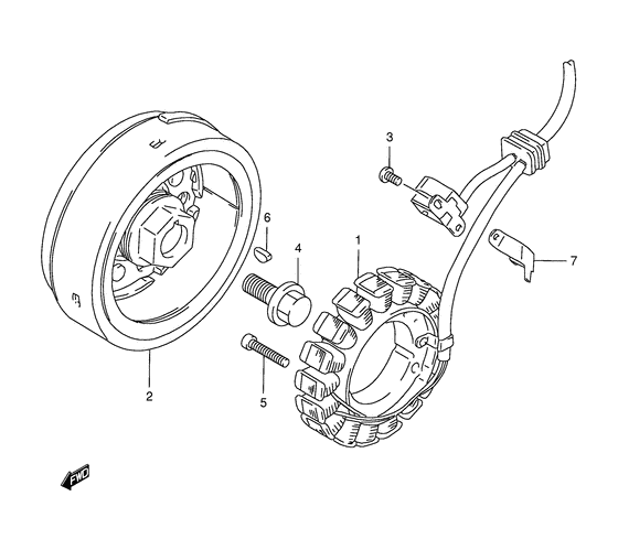 XF650 Зажигание