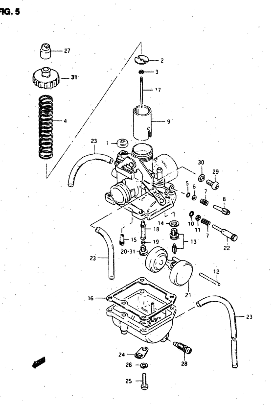 Carburetor assy