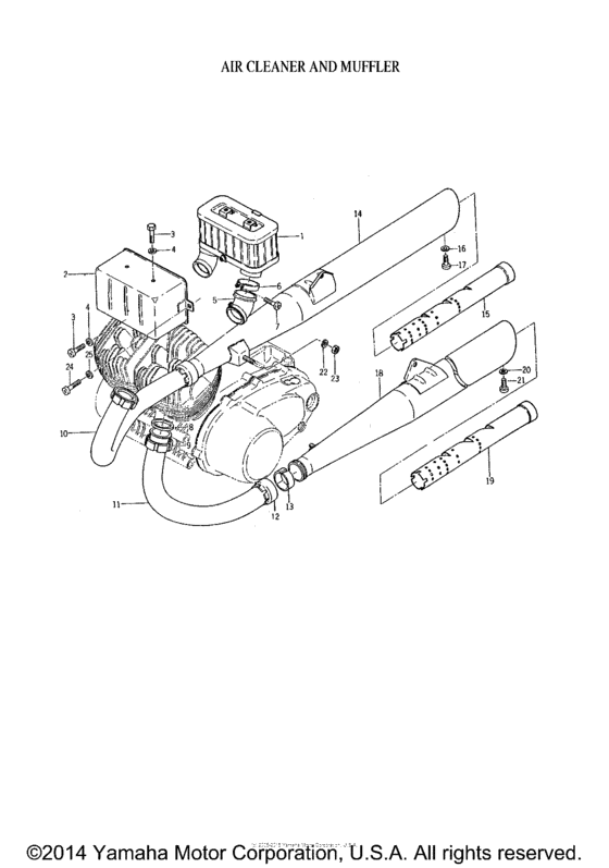 Air cleaner muffler