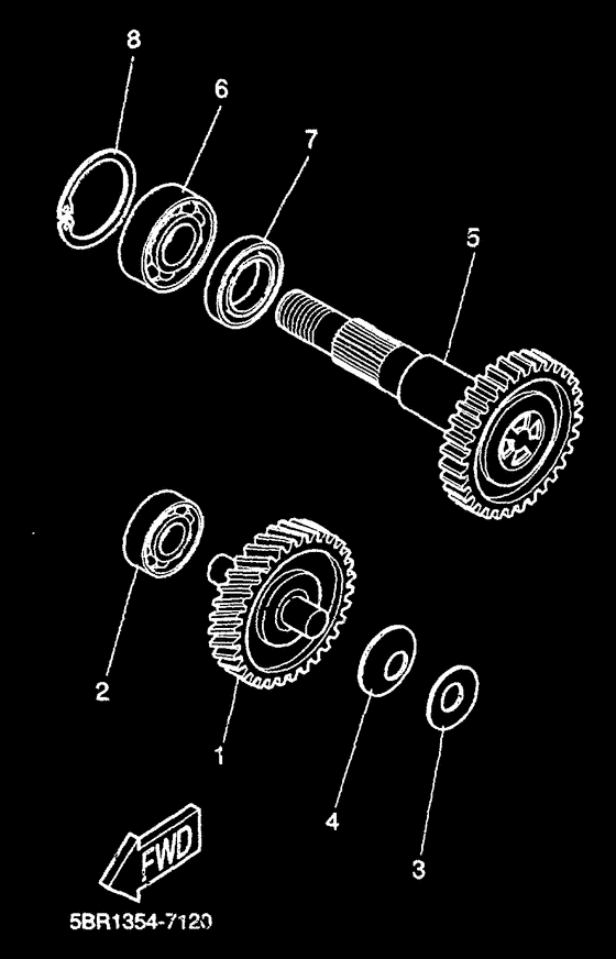 YQ50 Трансмиссия
