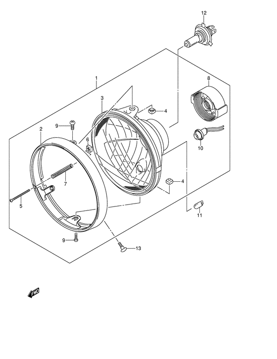 GSX1400 Отсутствующе
