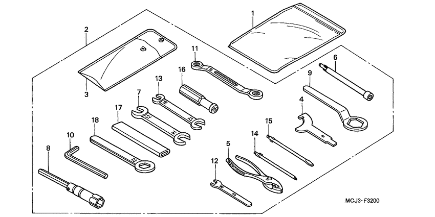 CBR900RR Инструмент