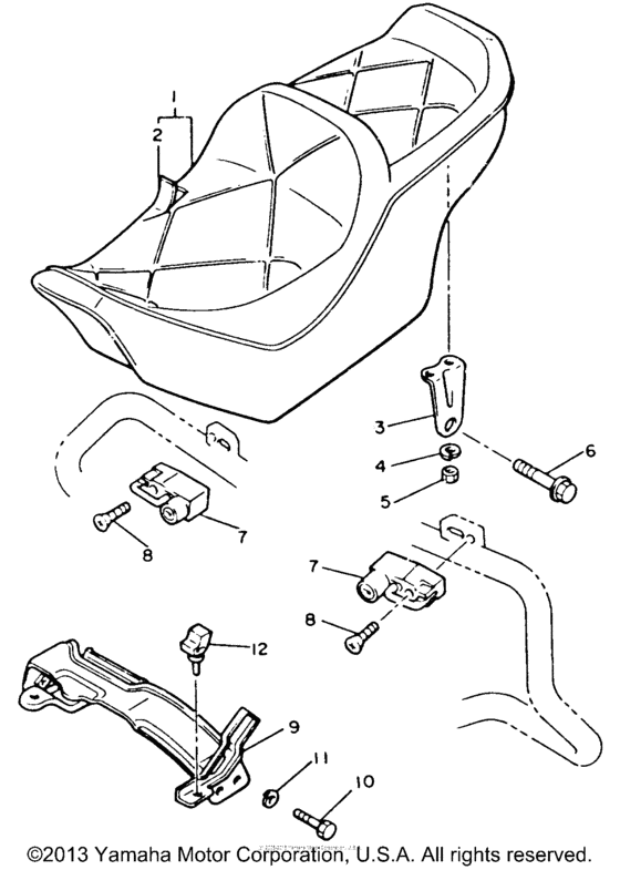 XVZ12TDK Сиденье