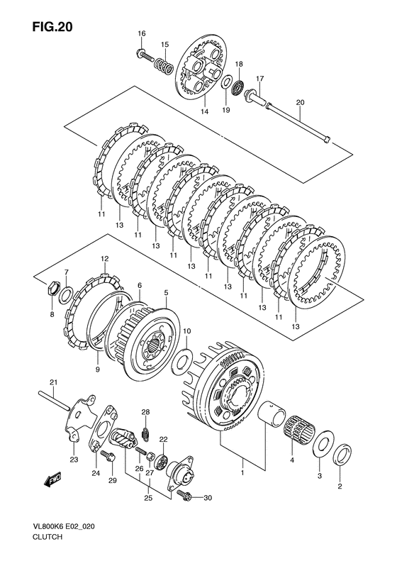 VL800 Бендикс