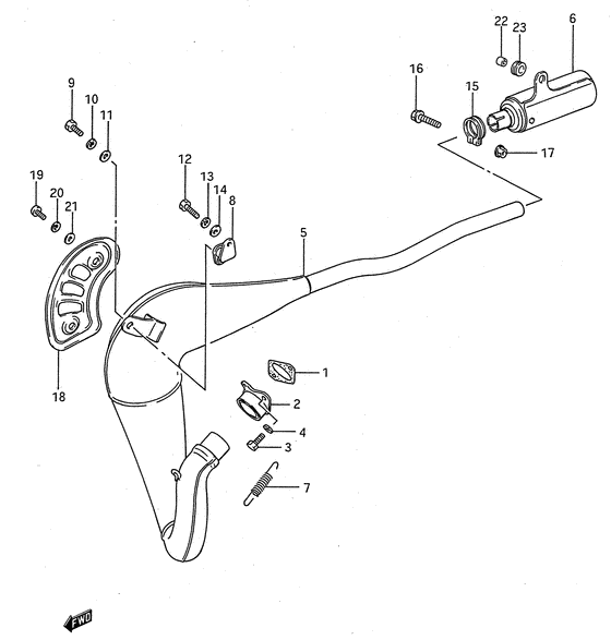 Muffler comp