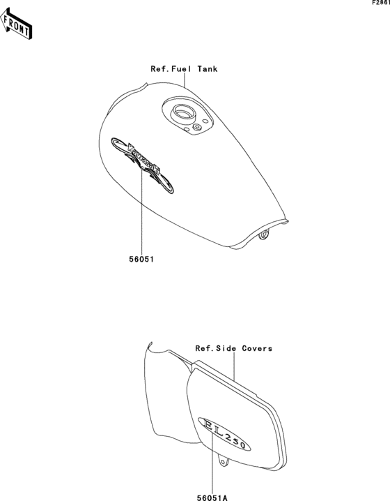 EL250 Наклейки