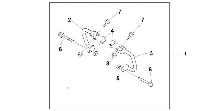 VF750C Зажита двигателя