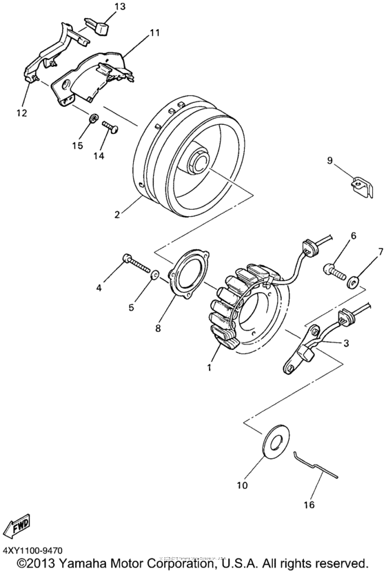 XVZ13TFLC Генератор