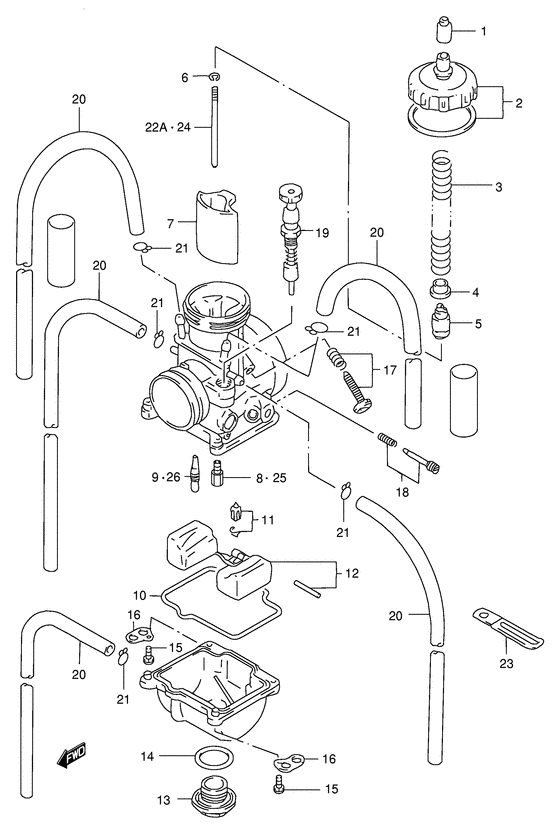 Carburetor assy