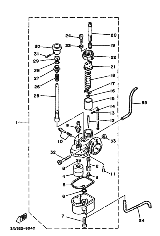 Carburetor assy