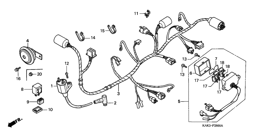 Harness wire