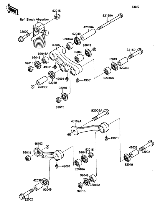 Suspension ignition coil