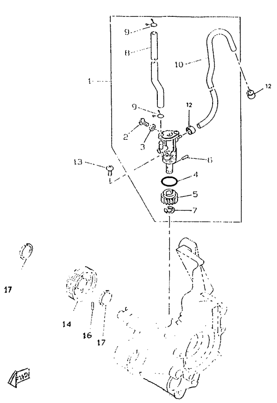 CW50RSP Масляный насос