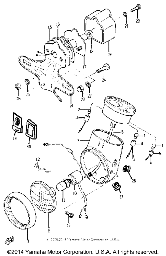 Headlight - taillight