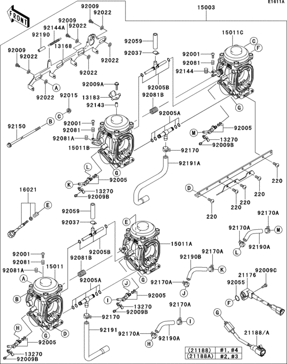 ZX1200 Carburetor(1 / 2)(fr)