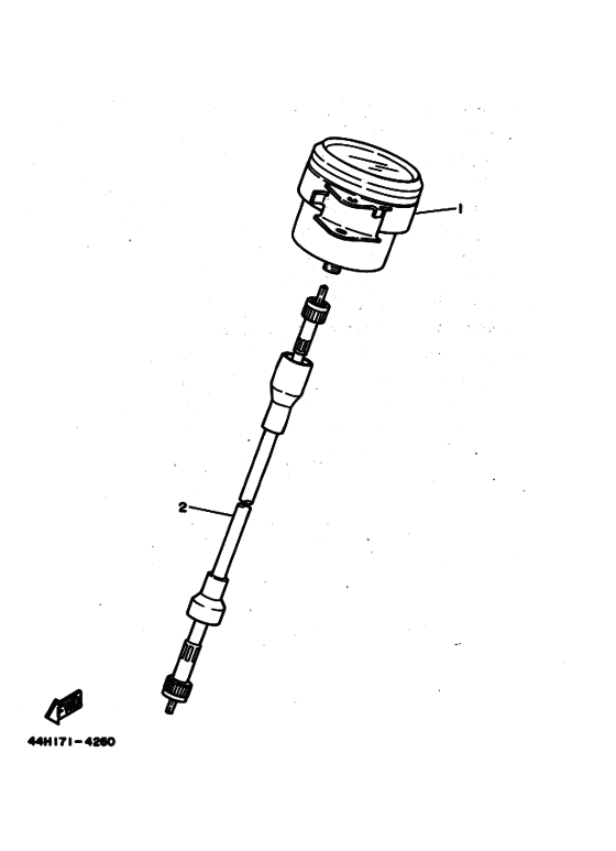 TY250Z Приборы