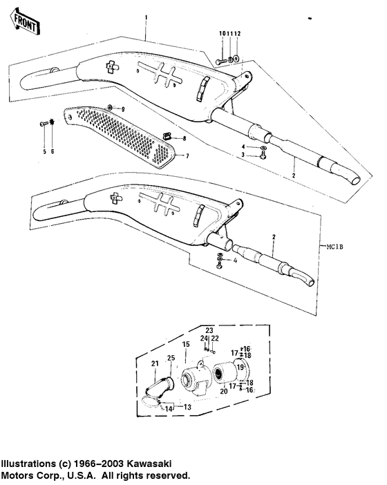 Air cleaner/muffler