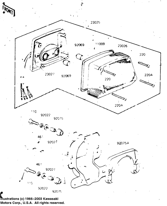 Taillight unit ass`y