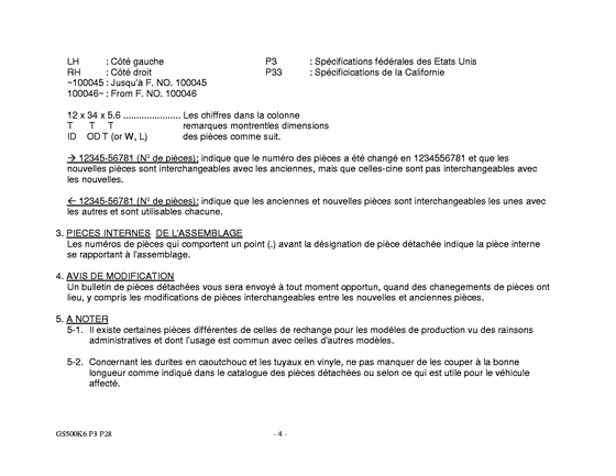 GS500 Catalog preface