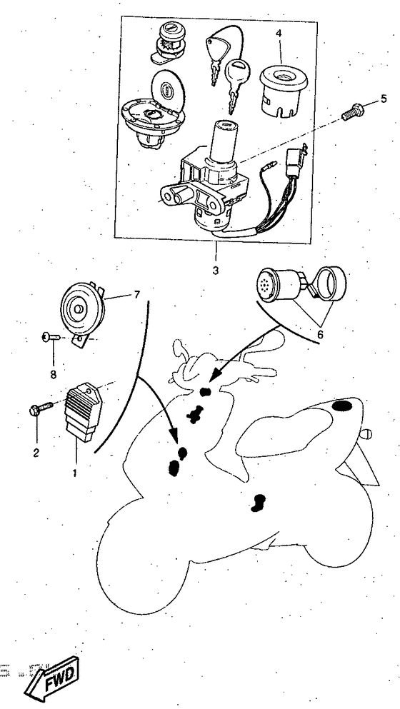 YQ50 Электрика 1