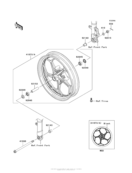 Front Wheel (Adfa)(Ca,us)/(Aefa)