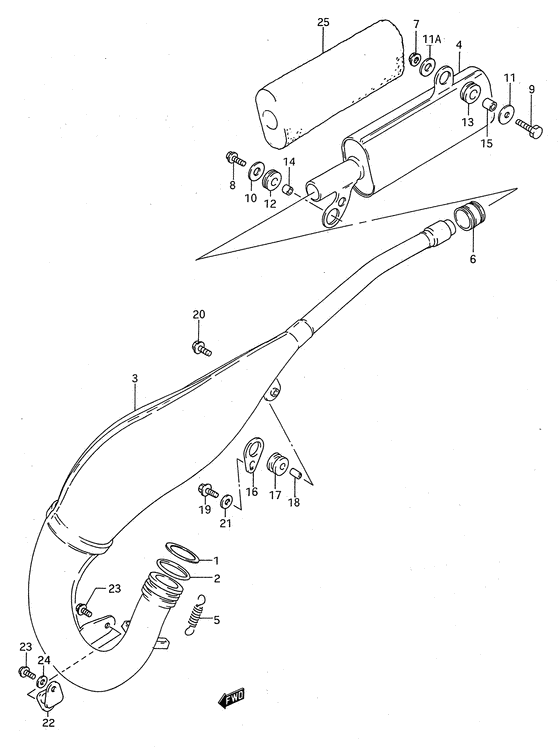 Muffler comp