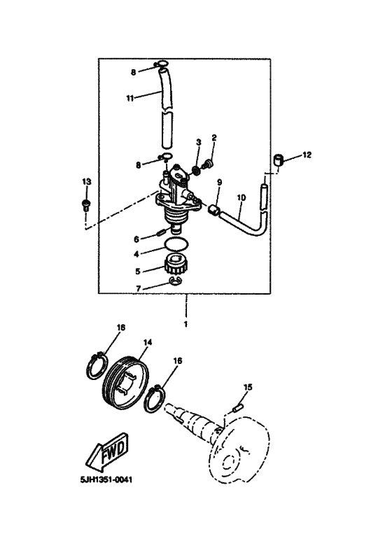 EW50 Маслонасос