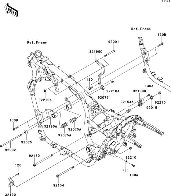  Рама ,крепежные детали
