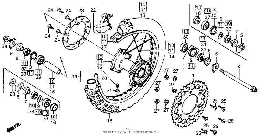 Rr. wheel 87-89