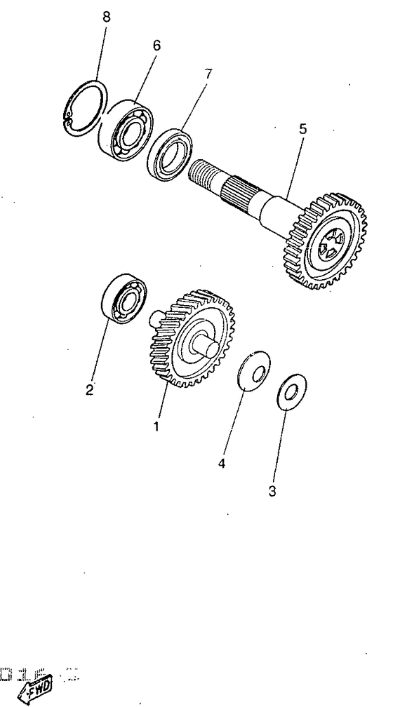 YQ50 Трансмиссия