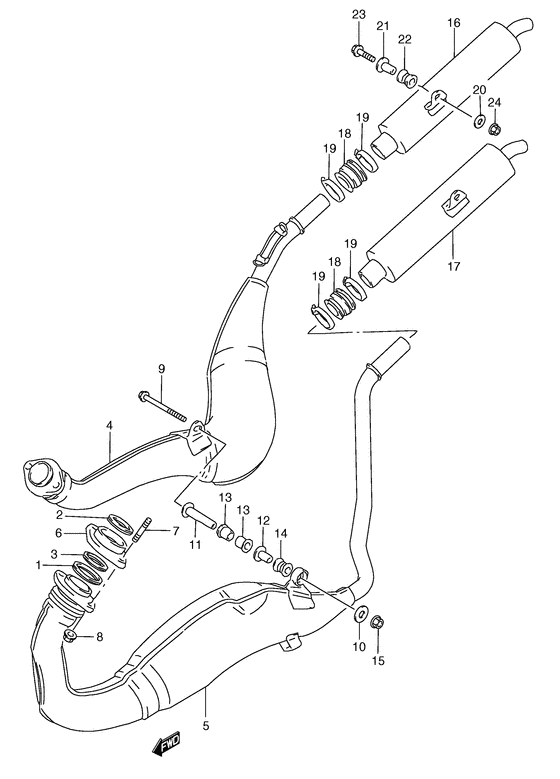 Muffler comp