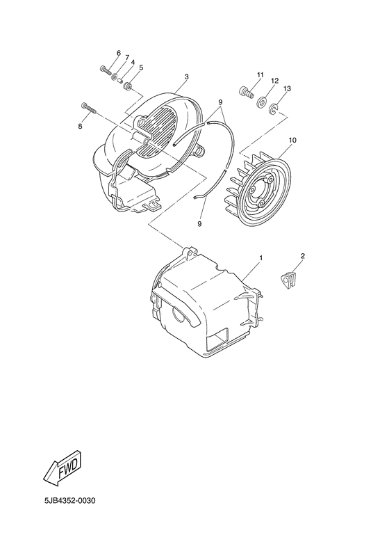 Air shroud. fan