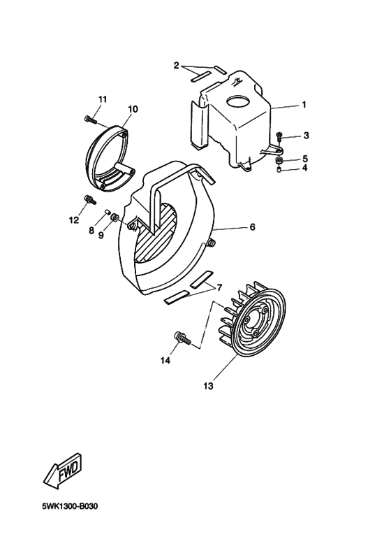 Air shroud & fan