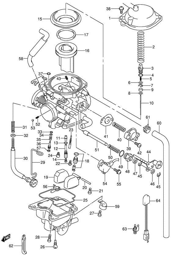 Carburetor assy