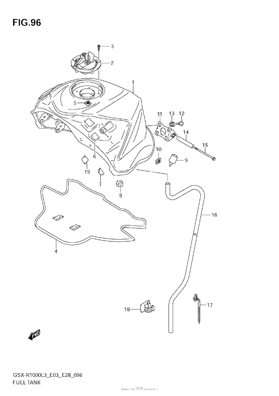 Fuel Tank (Gsx-R1000L3 E33)