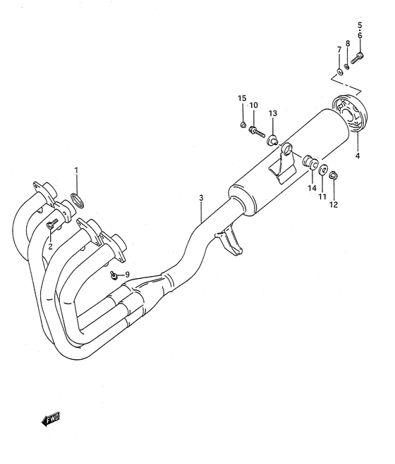 Muffler comp