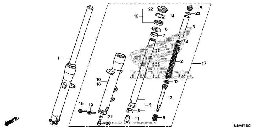 Front fork (3)