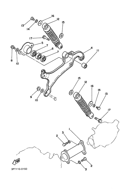Rear arm & suspension