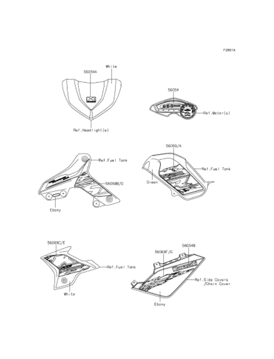 KL110 Наклейки