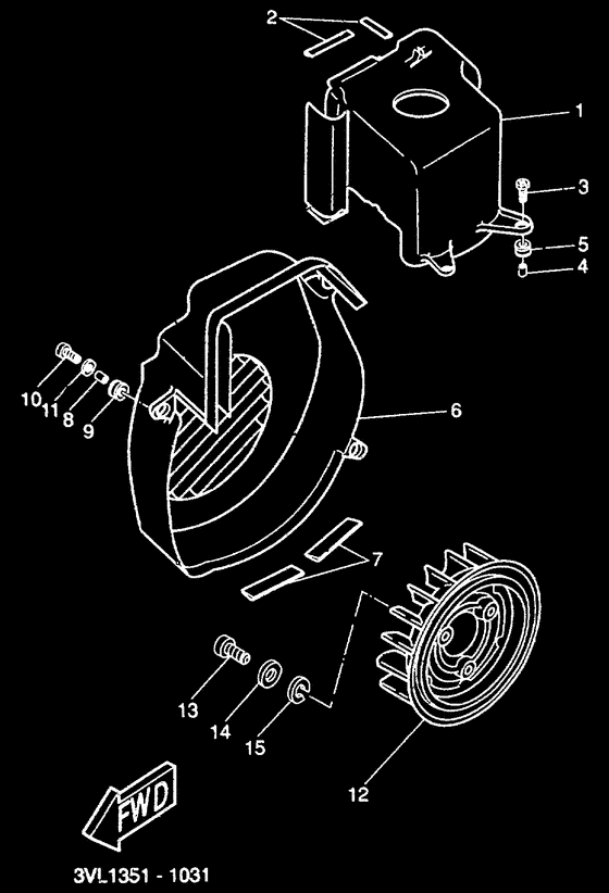 Air shroud. fan