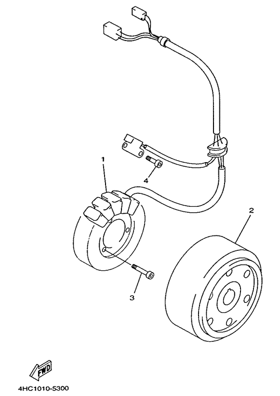 YP250D Генератор