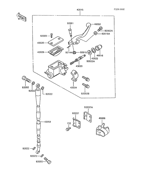  Главный тормозной цилиндр