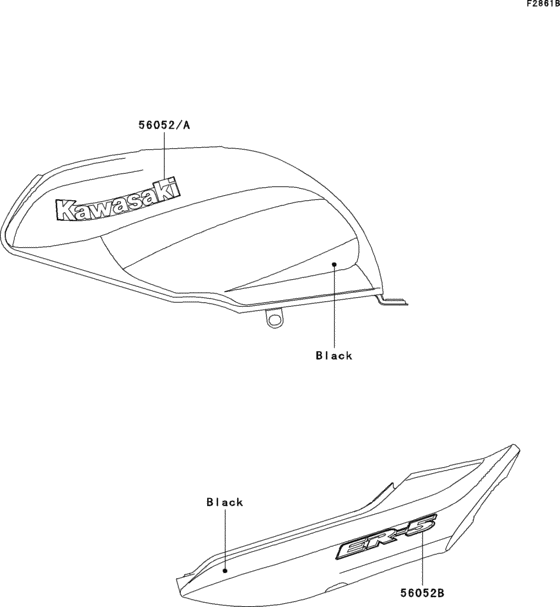 ER500 Decals(black)(er500-c1)