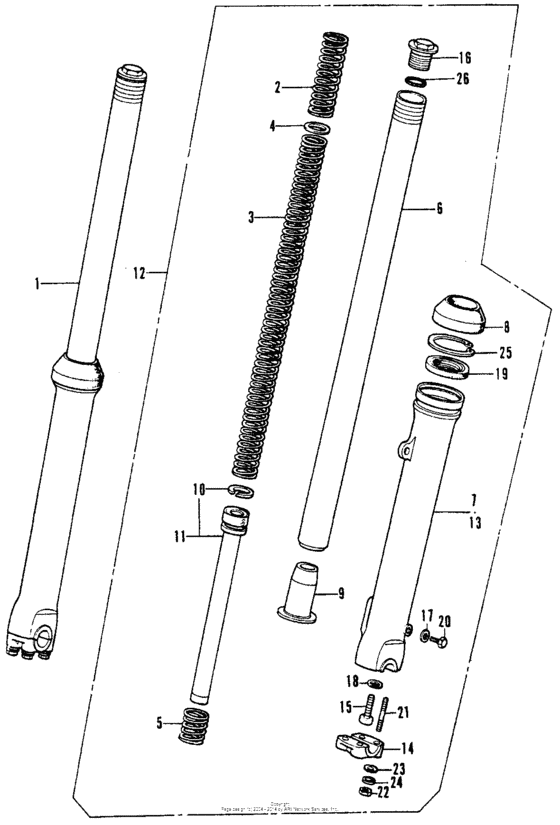 Front fork m