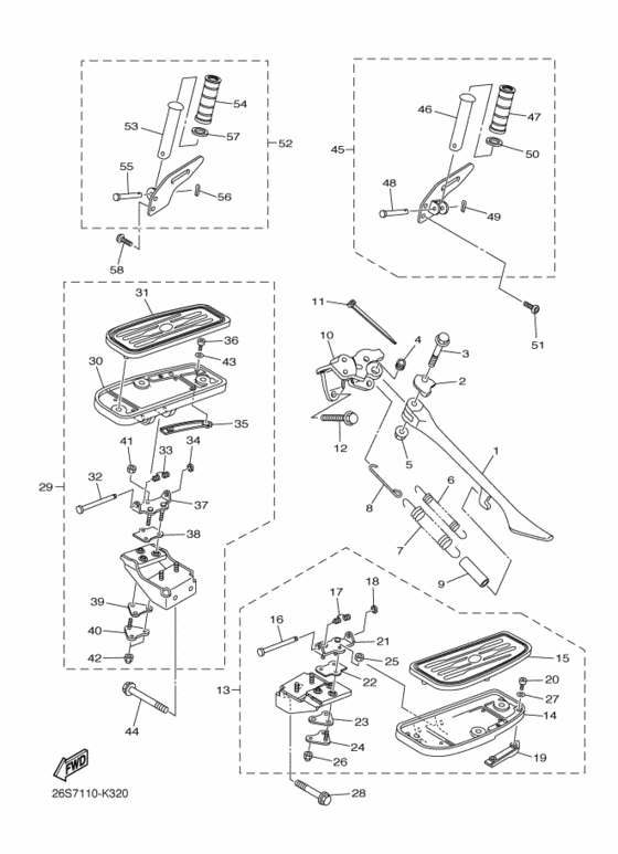 Stand & footrest