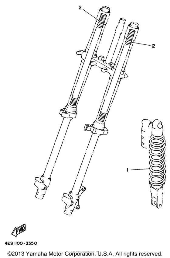 YZ80K1 Alternate chassis