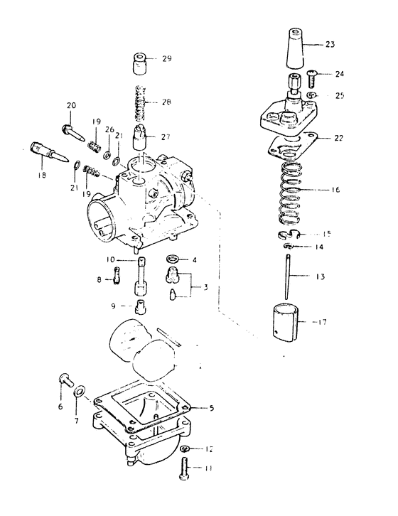 Carburetor assy