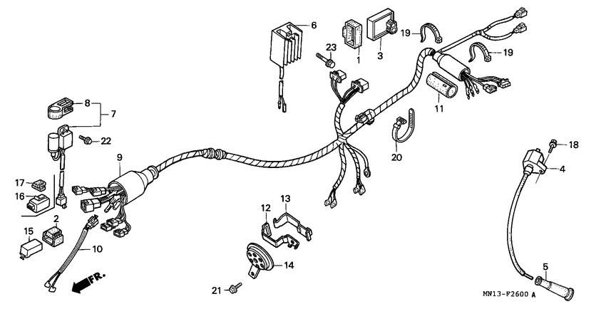 Harness wire