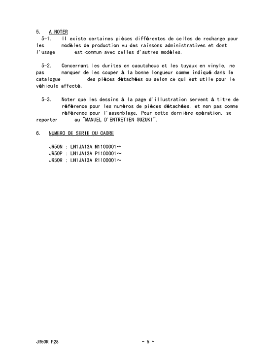 JR50 Catalog preface