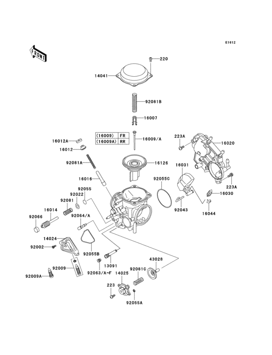 Carburetor parts(1/2)